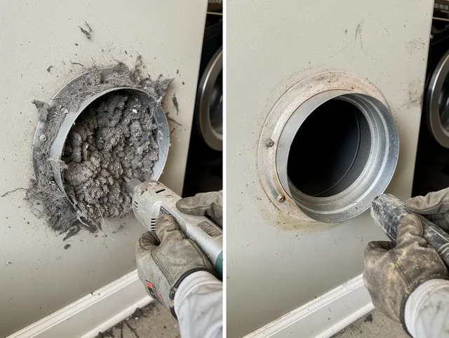 Professional clogged vent cleaning by North Tustin Dryer Vent Cleaning in North Tustin