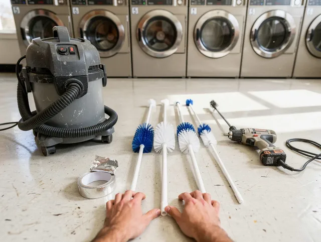 Commercial-grade dryer vent cleaning by North Tustin Dryer Vent Cleaning in North Tustin