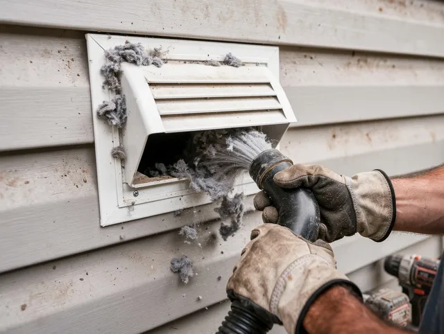 Professional dryer vent cleaning by North Tustin Dryer Vent Cleaning in North Tustin