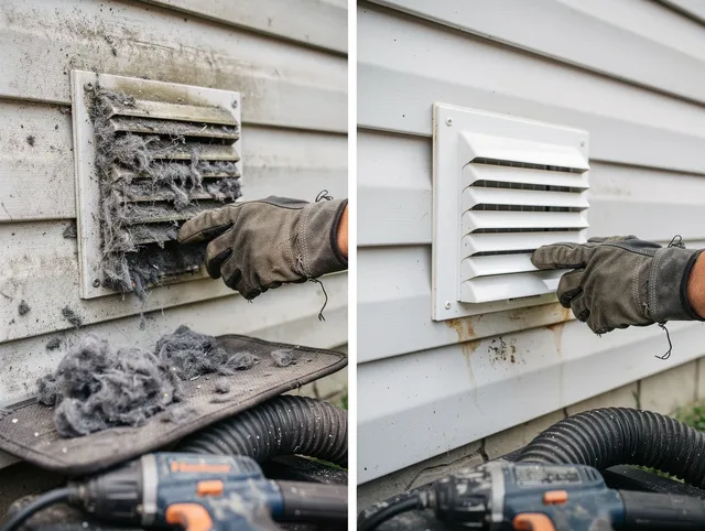 Residential dryer vent cleaning by North Tustin Dryer Vent Cleaning in North Tustin